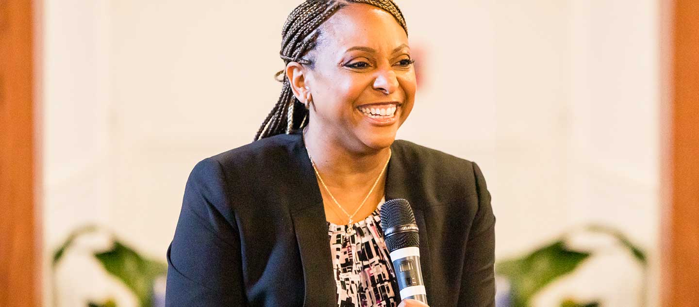 Dr. Tiffany A. Little speaking